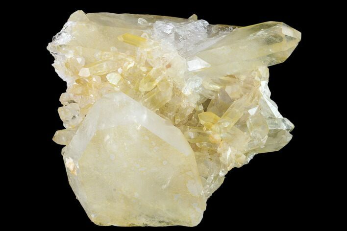 Wide Quartz Crystal Cluster - Brazil #136155